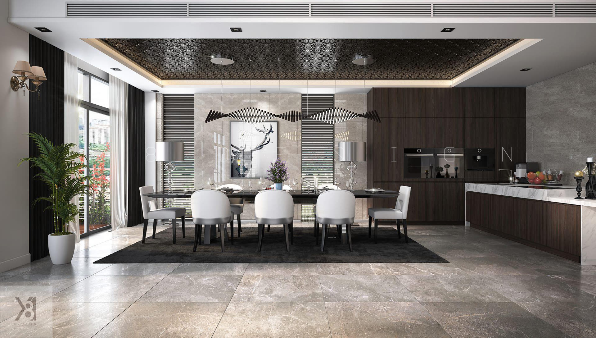 Biệt thự nghỉ dưỡng Vân Đồn Quảng Ninh X8Design