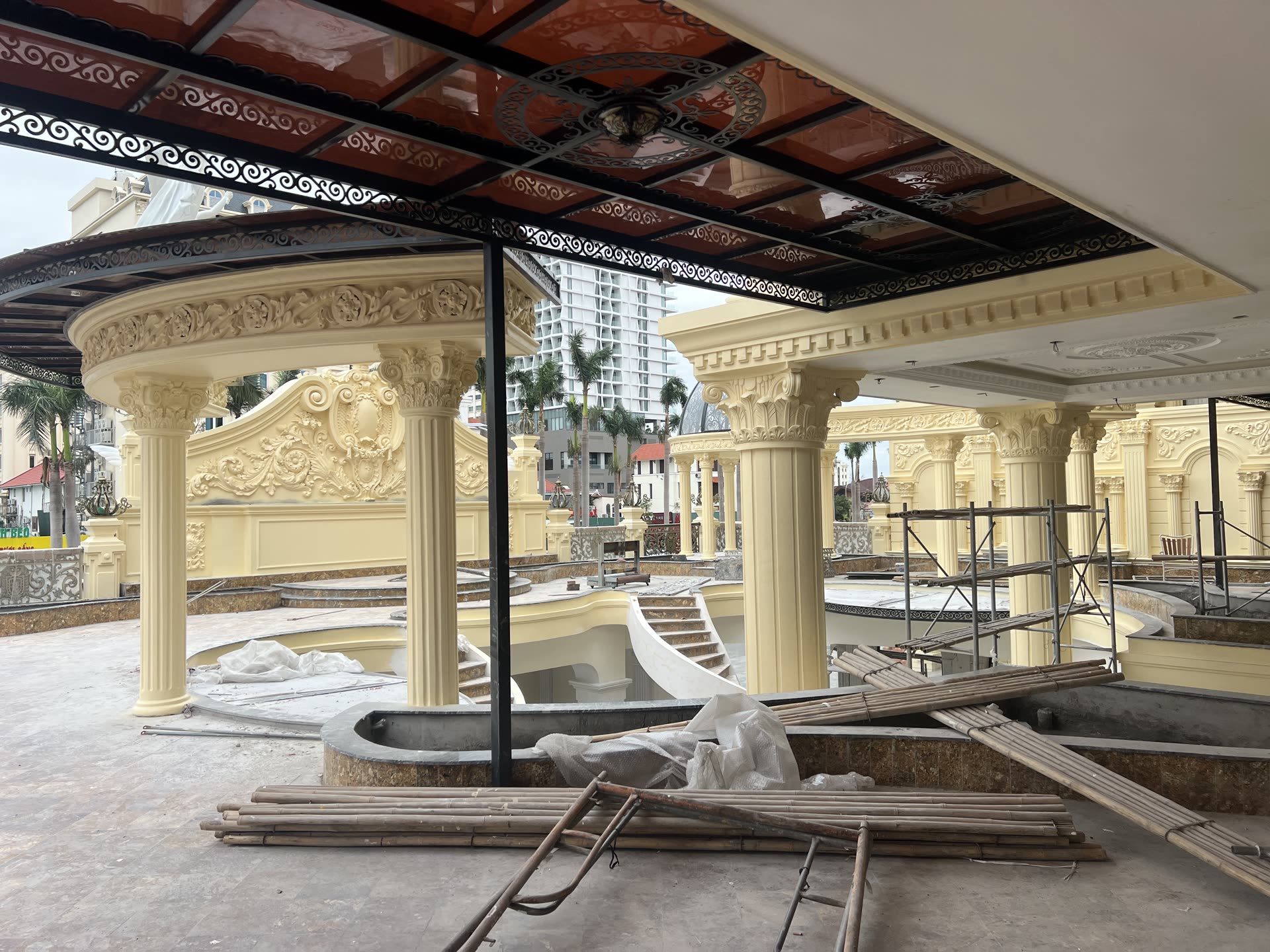 Chi tiết hoàn thiện nhà hàng Đại Long Quảng Ninh X8Design