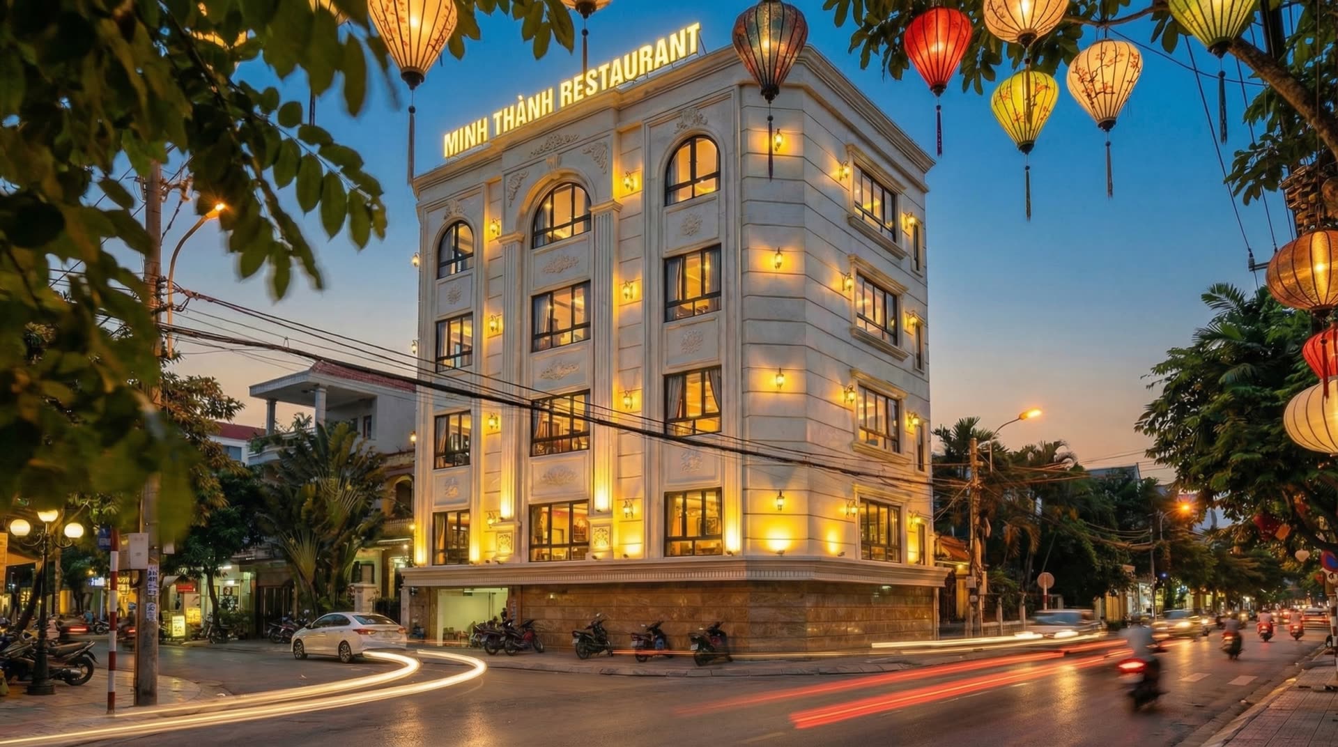 Thiết kế thi công nhà hàng Minh Thành Quảng Ninh X8Design