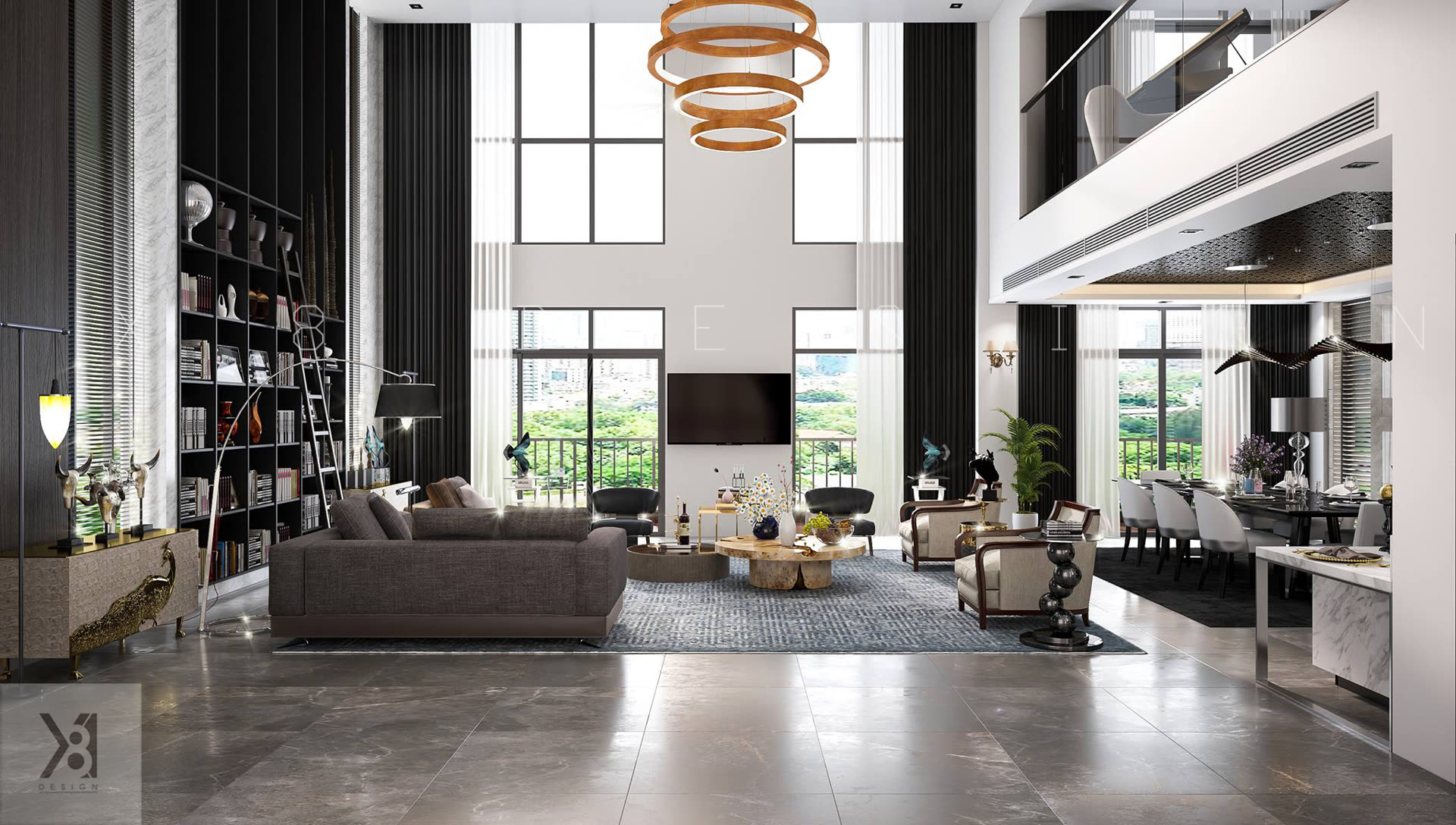 Nhà phố X8Design Hà Nội Công trình nhà phố X8Design tại Hà Nội